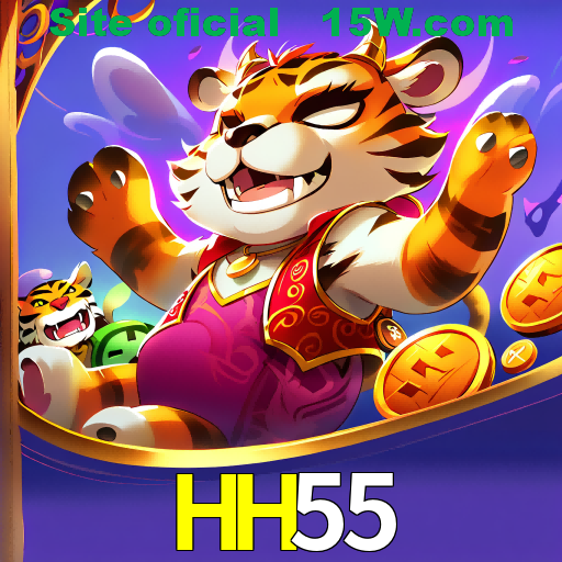 Imagem promocional da HH55 mostrando a plataforma e suas vantagens